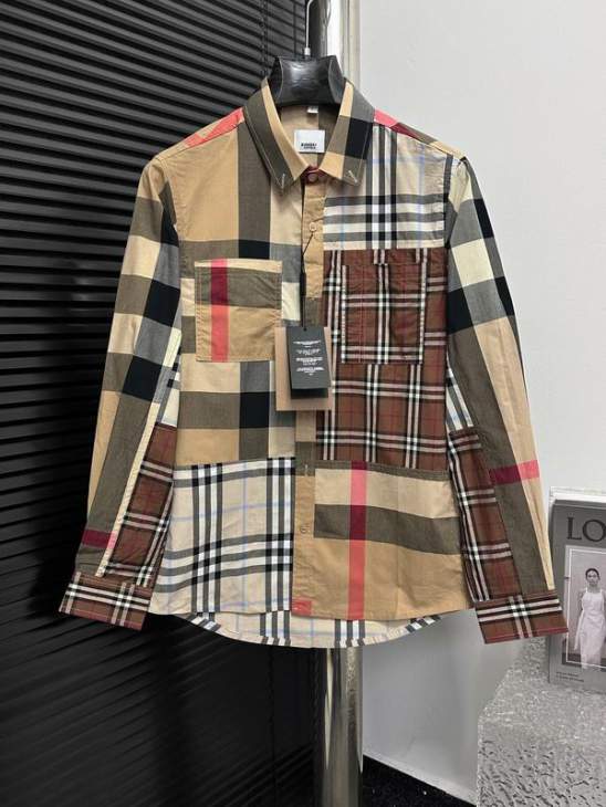 Picture of Burberry Shirt Long _SKUBurberryS-XLxetr0125800